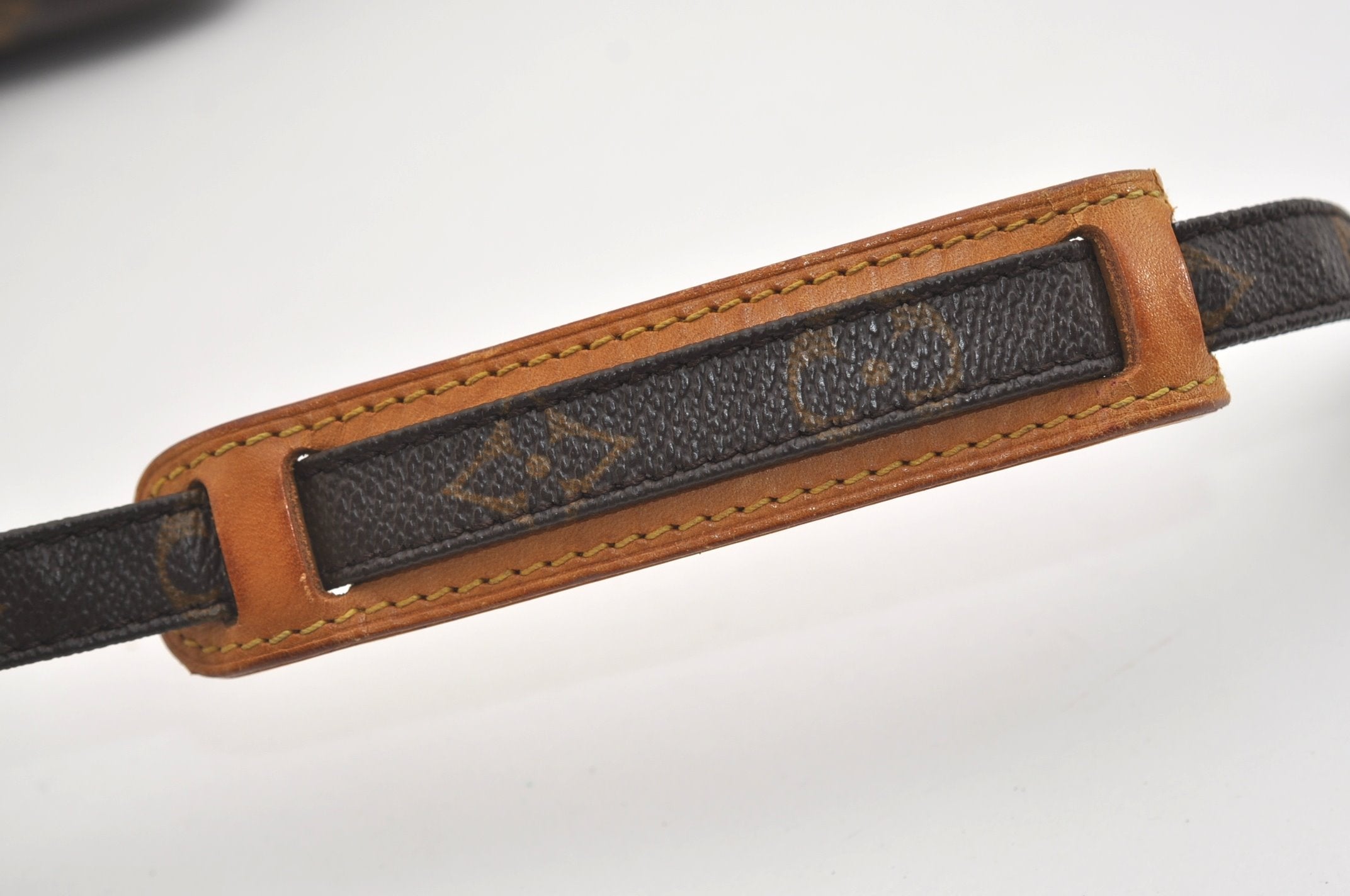 Authentic Louis Vuitton Monogram Danube Shoulder Cross Body Bag M45266 LV 7039J