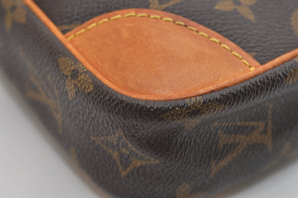 Authentic Louis Vuitton Monogram Danube Shoulder Cross Body Bag M45266 LV 7039J