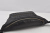 Authentic BOTTEGA VENETA Intrecciato Leather Waist Body Bag Purse Black 7039K