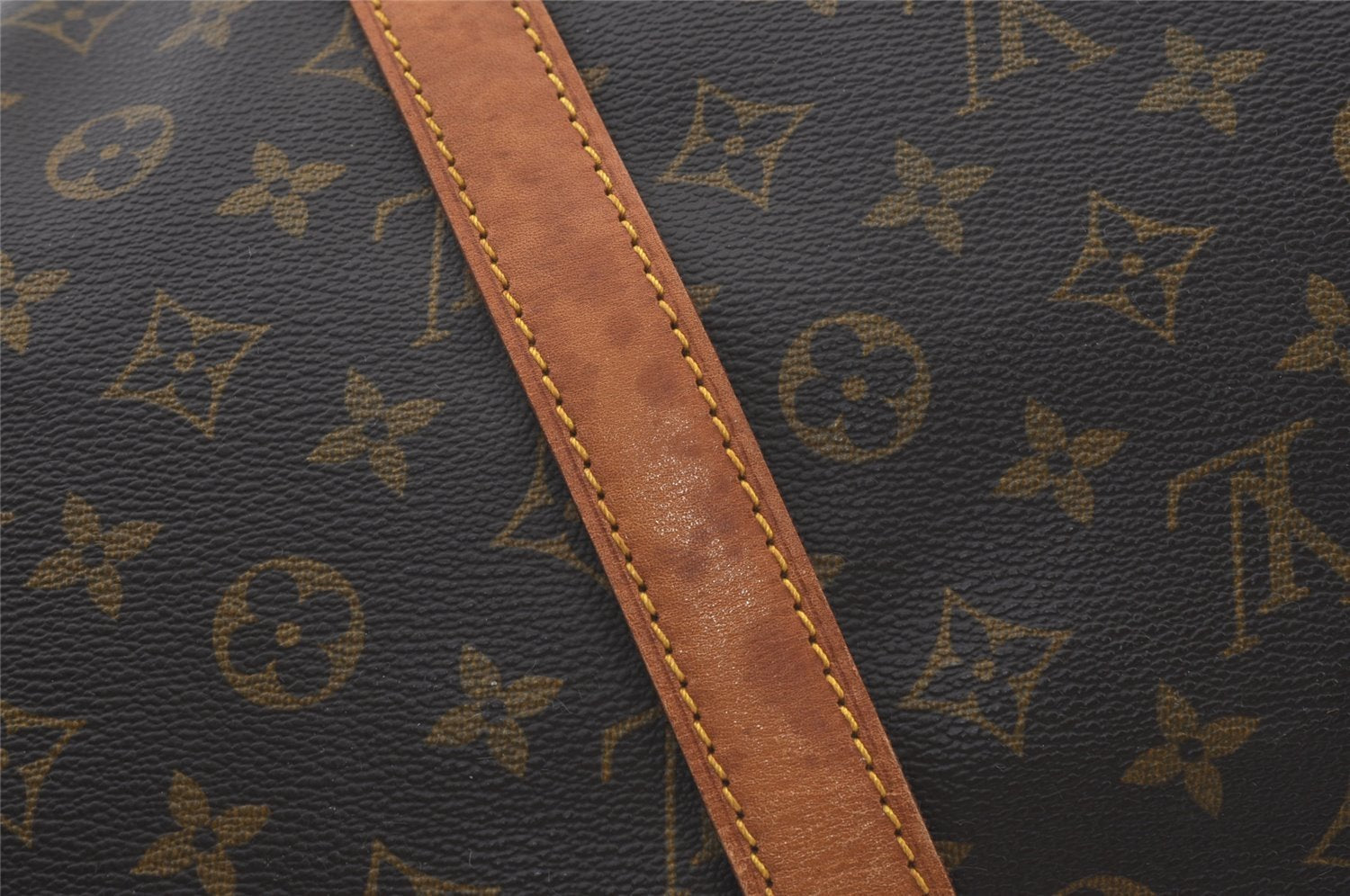 Authentic Louis Vuitton Monogram Keepall 55 Travel Boston Bag M41424 LV 7040I