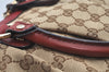 Authentic GUCCI Sukey 2Way Hand Tote Bag GG Canvas Leather 247902 Brown 7042I