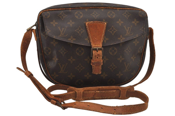 Authentic Louis Vuitton Monogram Jeune Fille MM M51226 Shoulder Cross Bag 7045J