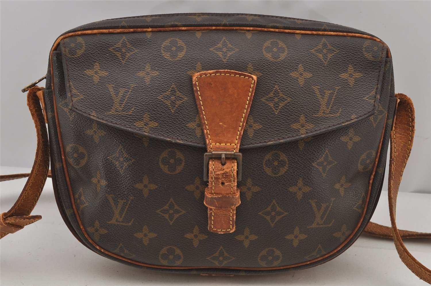 Authentic Louis Vuitton Monogram Jeune Fille MM M51226 Shoulder Cross Bag 7045J