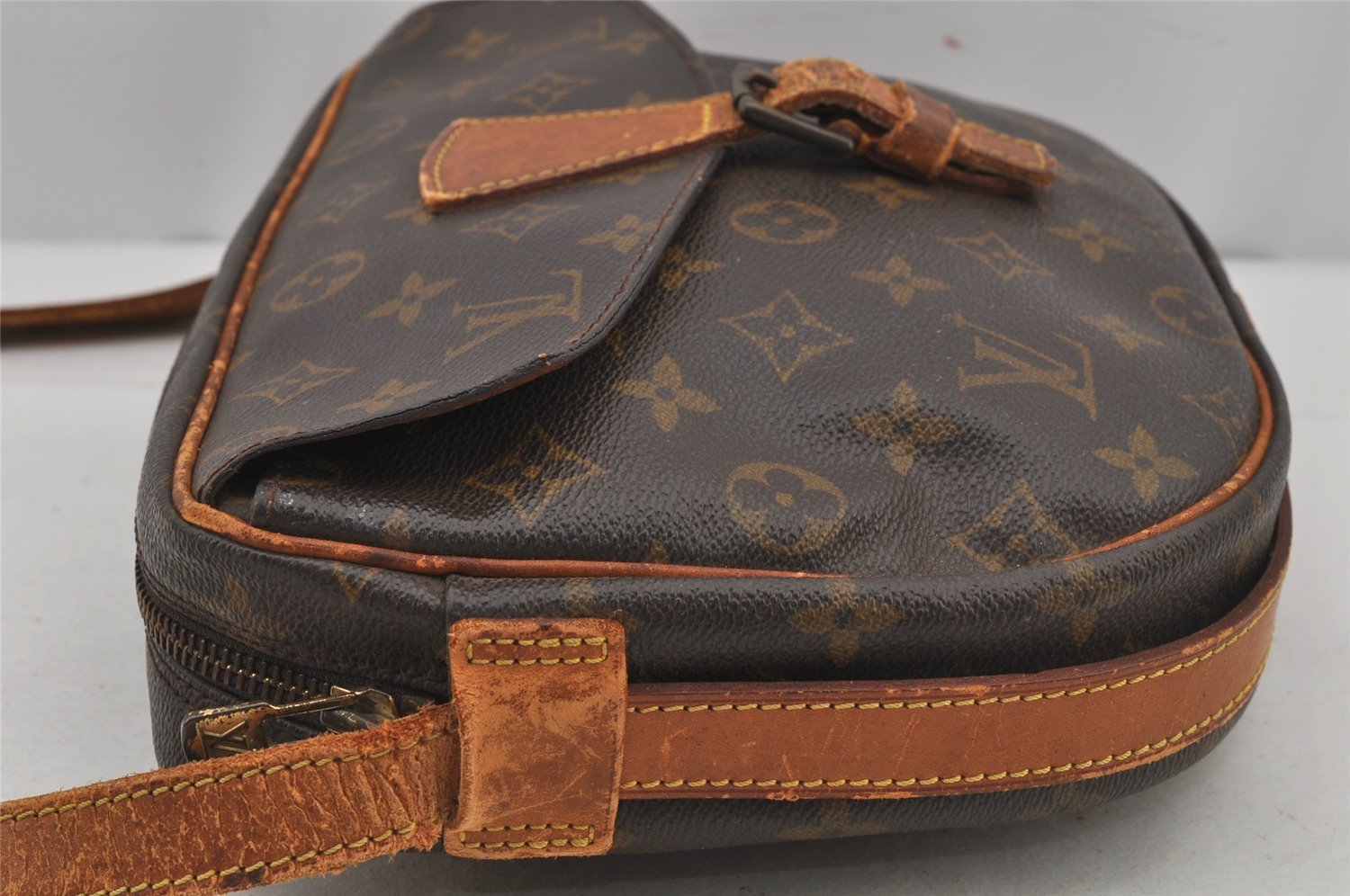 Authentic Louis Vuitton Monogram Jeune Fille MM M51226 Shoulder Cross Bag 7045J