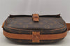 Authentic Louis Vuitton Monogram Jeune Fille MM M51226 Shoulder Cross Bag 7045J
