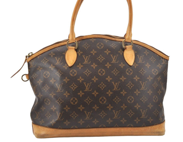 Authentic Louis Vuitton Monogram Lockit Horizontal Shoulder Bag M40104 LV 7046I