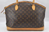 Authentic Louis Vuitton Monogram Lockit Horizontal Shoulder Bag M40104 LV 7046I