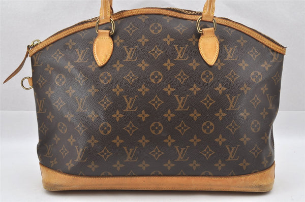 Authentic Louis Vuitton Monogram Lockit Horizontal Shoulder Bag M40104 LV 7046I