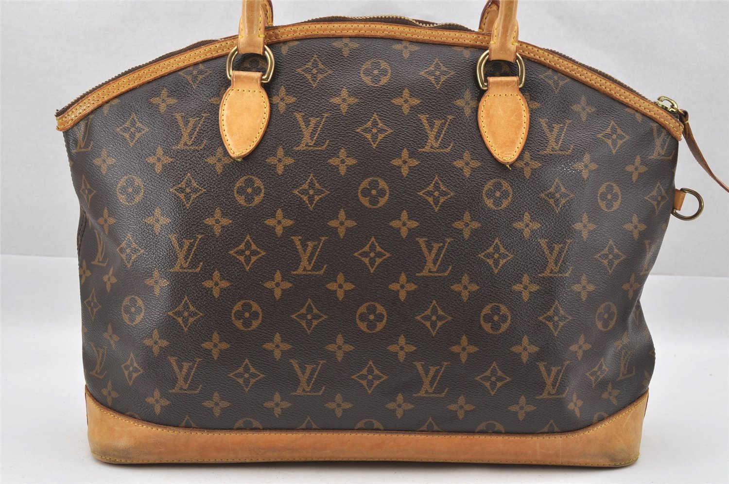Authentic Louis Vuitton Monogram Lockit Horizontal Shoulder Bag M40104 LV 7046I