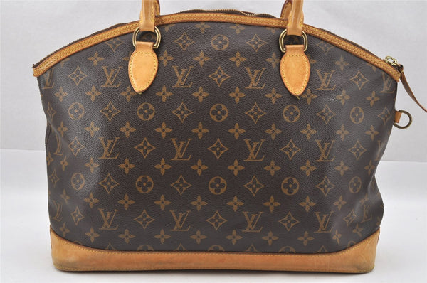 Authentic Louis Vuitton Monogram Lockit Horizontal Shoulder Bag M40104 LV 7046I