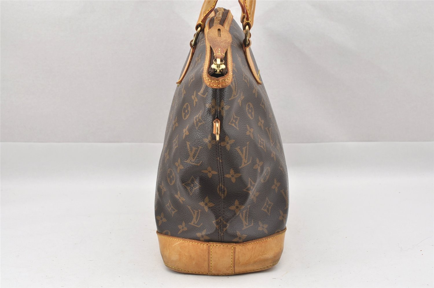 Authentic Louis Vuitton Monogram Lockit Horizontal Shoulder Bag M40104 LV 7046I