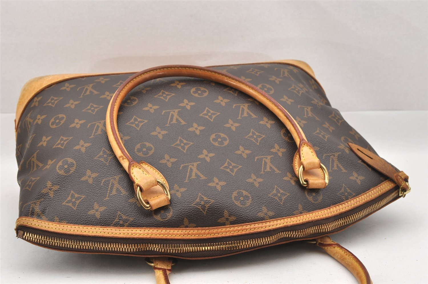 Authentic Louis Vuitton Monogram Lockit Horizontal Shoulder Bag M40104 LV 7046I