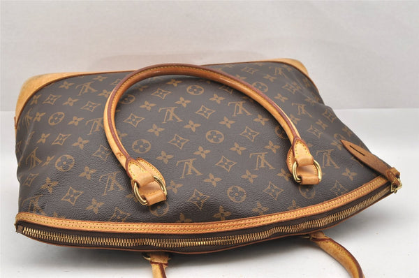 Authentic Louis Vuitton Monogram Lockit Horizontal Shoulder Bag M40104 LV 7046I