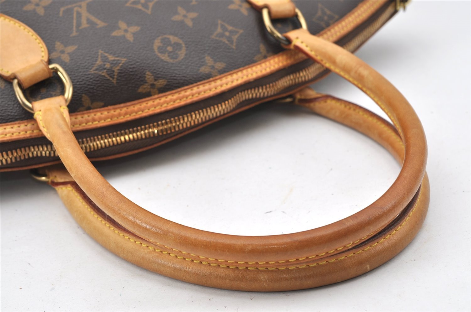Authentic Louis Vuitton Monogram Lockit Horizontal Shoulder Bag M40104 LV 7046I