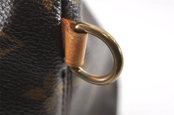 Authentic Louis Vuitton Monogram Lockit Horizontal Shoulder Bag M40104 LV 7046I