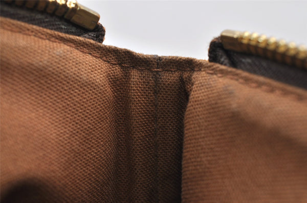 Authentic Louis Vuitton Monogram Lockit Horizontal Shoulder Bag M40104 LV 7046I