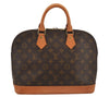 Authentic Louis Vuitton Monogram Alma Hand Bag Purse M51130 LV 7046J