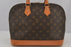 Authentic Louis Vuitton Monogram Alma Hand Bag Purse M51130 LV 7046J