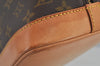 Authentic Louis Vuitton Monogram Alma Hand Bag Purse M51130 LV 7046J