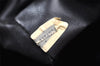 Authentic CHANEL Vintage Calf Skin Matelasse Chain Shoulder Bag Black CC 7047I