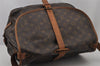 Authentic Louis Vuitton Monogram Saumur 35 Shoulder Cross Bag M42254 LV 7049J