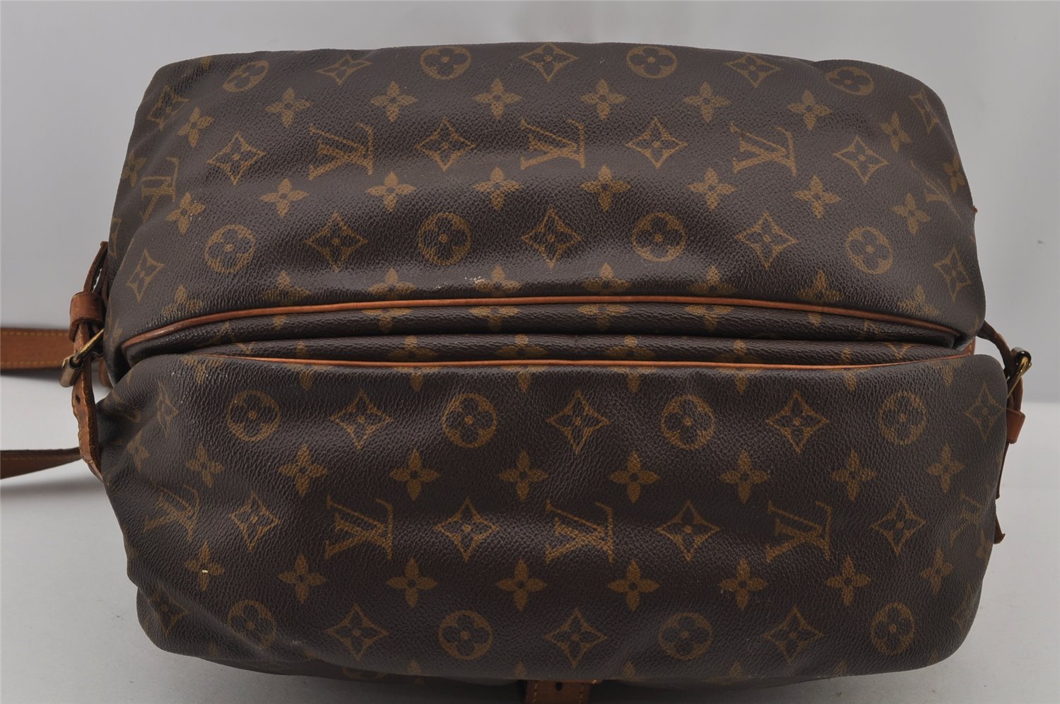 Authentic Louis Vuitton Monogram Saumur 35 Shoulder Cross Bag M42254 LV 7049J