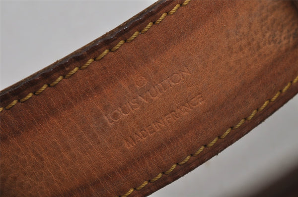 Authentic Louis Vuitton Monogram Saumur 35 Shoulder Cross Bag M42254 LV 7049J