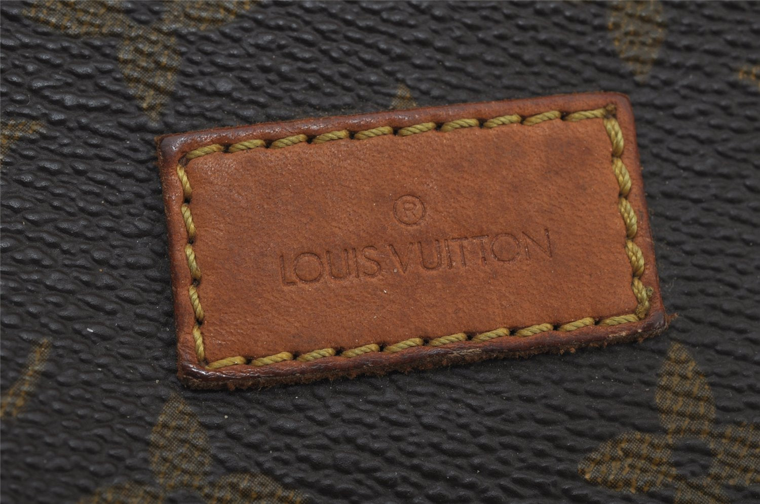 Authentic Louis Vuitton Monogram Saumur 35 Shoulder Cross Bag M42254 LV 7049J