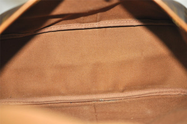 Authentic Louis Vuitton Monogram Saumur 35 Shoulder Cross Bag M42254 LV 7049J