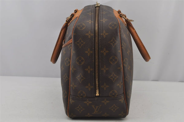 Authentic Louis Vuitton Monogram Deauville Hand Bag M47270 LV 7050J
