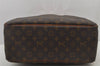 Authentic Louis Vuitton Monogram Deauville Hand Bag M47270 LV 7050J