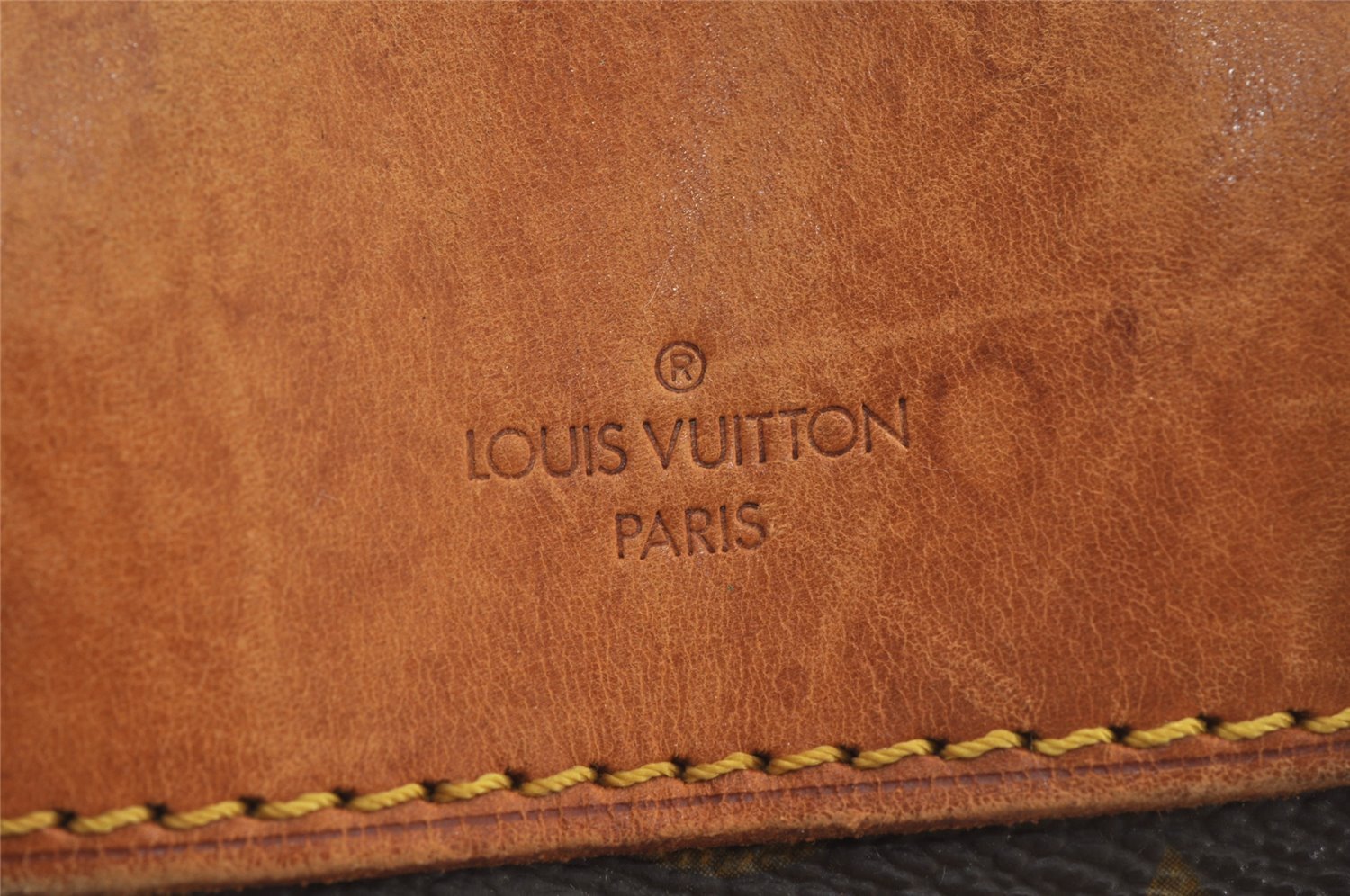 Authentic Louis Vuitton Monogram Deauville Hand Bag M47270 LV 7050J