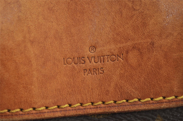 Authentic Louis Vuitton Monogram Deauville Hand Bag M47270 LV 7050J