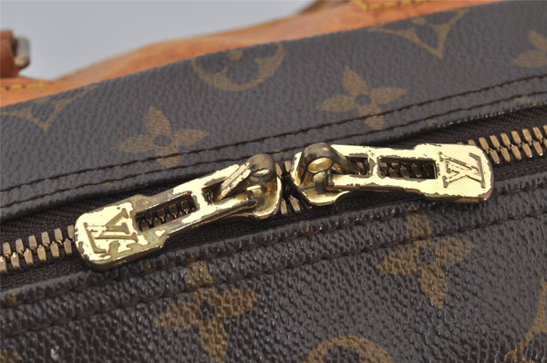 Authentic Louis Vuitton Monogram Deauville Hand Bag M47270 LV 7050J