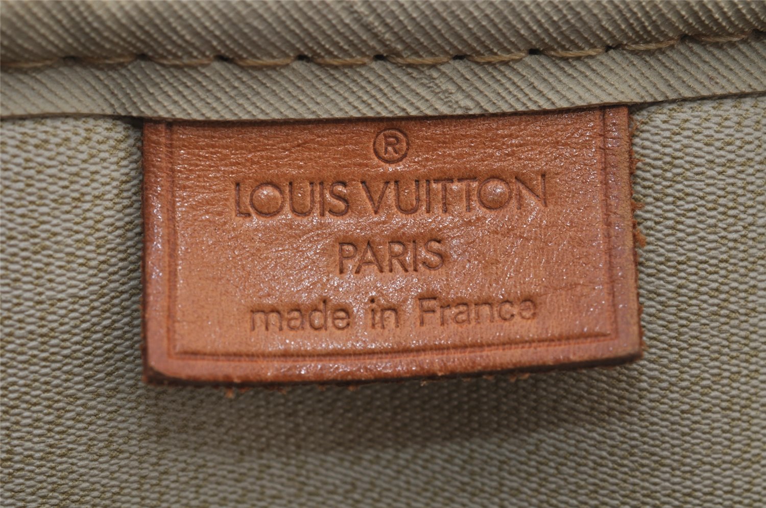 Authentic Louis Vuitton Monogram Deauville Hand Bag M47270 LV 7050J