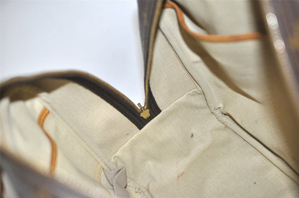 Authentic Louis Vuitton Monogram Deauville Hand Bag M47270 LV 7050J