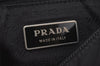 Authentic PRADA Nylon Tessuto Leather Shoulder Cross Body Bag Purse Black 7051J