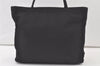 Authentic PRADA METROPOLI Nylon Tessuto Shoulder Tote Bag B8489 Black 7051K