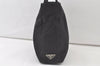 Authentic PRADA METROPOLI Nylon Tessuto Shoulder Tote Bag B8489 Black 7051K