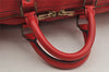 Authentic Louis Vuitton Epi Keepall 50 Boston Travel Bag Red M42967 LV 7053I