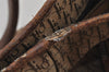 Authentic Christian Dior Trotter Shoulder Tote Bag Canvas Leather Brown 7056J