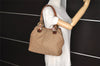 Authentic Christian Dior Trotter Shoulder Tote Bag Canvas Leather Brown 7056J