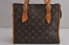 Authentic Louis Vuitton Monogram Popincourt Haut Shoulder Bag M40007 LV 7057J
