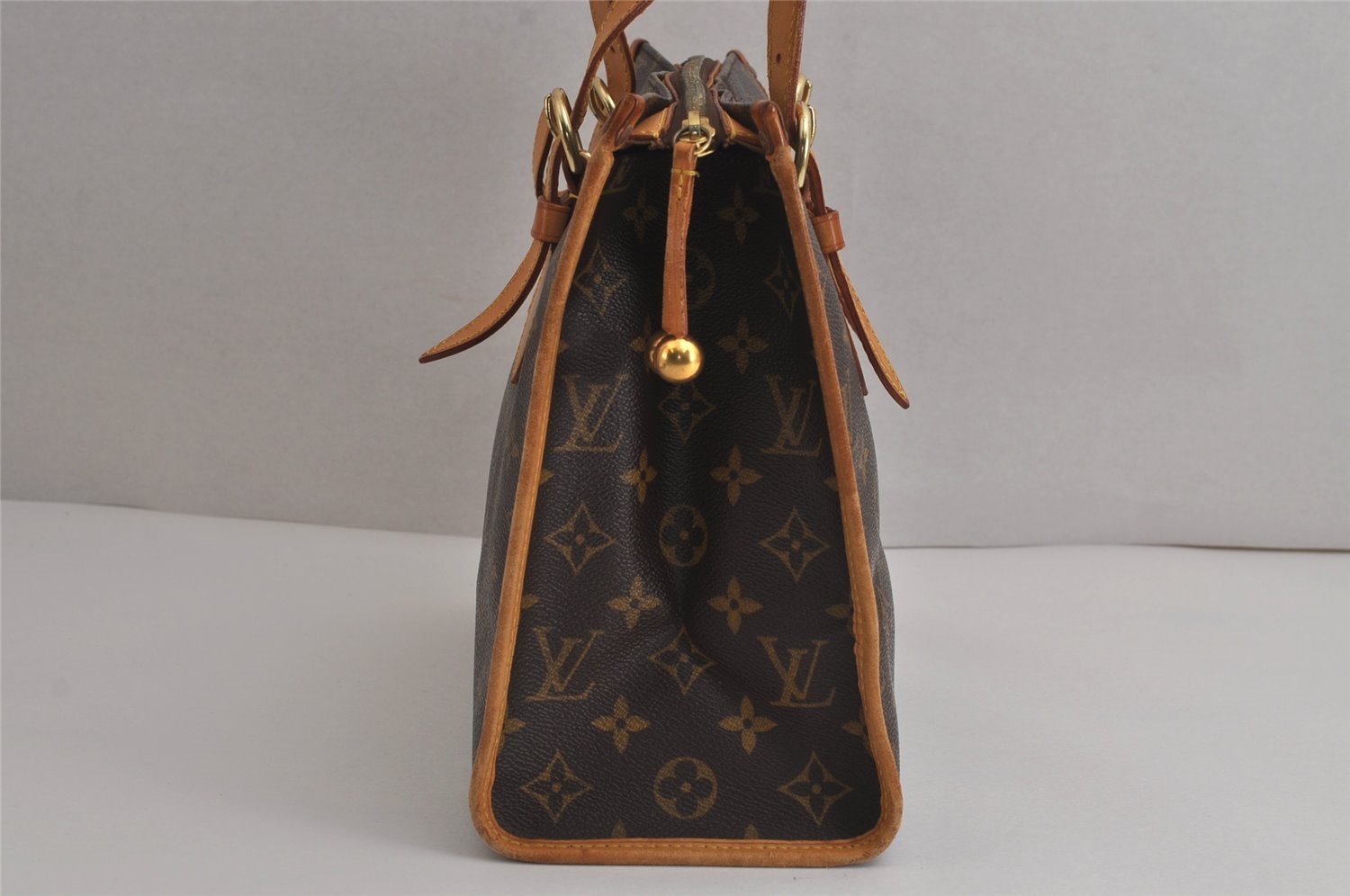 Authentic Louis Vuitton Monogram Popincourt Haut Shoulder Bag M40007 LV 7057J