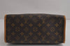 Authentic Louis Vuitton Monogram Popincourt Haut Shoulder Bag M40007 LV 7057J