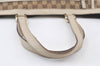 Authentic GUCCI Abbey Shoulder Tote Bag GG Canvas Leather 146247 Brown 7057K