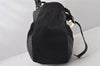 Authentic GUCCI Charlotte Shoulder Bag GG Canvas Leather 203504 Black Junk 7060K