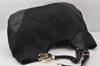 Authentic GUCCI Charlotte Shoulder Bag GG Canvas Leather 203504 Black Junk 7060K