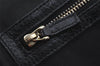 Authentic GUCCI Charlotte Shoulder Bag GG Canvas Leather 203504 Black Junk 7060K