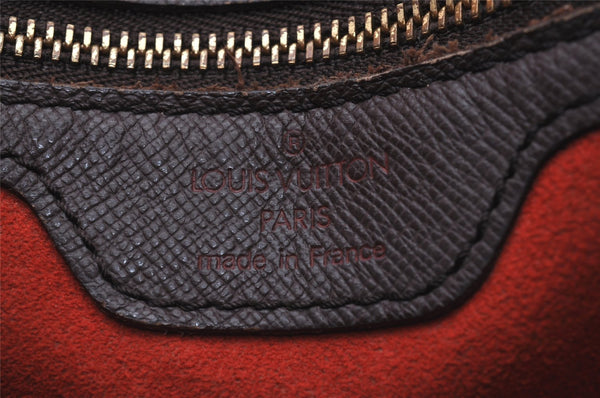 Authentic Louis Vuitton Damier Marais Bucket Shoulder Tote Bag N42240 LV 7062I